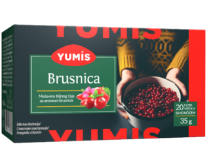 Thé Canneberge / Brusnica  35g YUMIS
